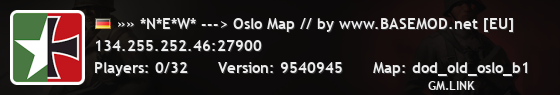 »» *N*E*W* ---> Oslo Map // by www.BASEMOD.net [EU]