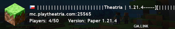 ||||||||||||||||||||||||Theatria | 1.21.4------][|||||||||||||||||||||||| ||||||||||||||||||||||||Est. 2021]------------[||||||||||||||||||||||||