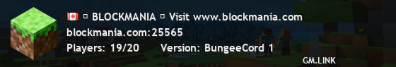 ❑ BLOCKMANIA ❑ Visit www.blockmania.com