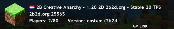 2B Creative Anarchy - 1.20 2D 2b2d.org -
