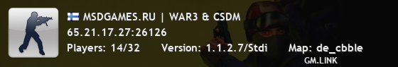 MSDGAMES.RU | WAR3 & CSDM