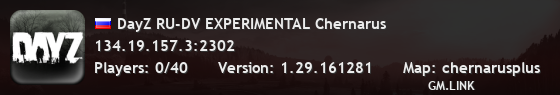 DayZ RU-DV EXPERIMENTAL Chernarus