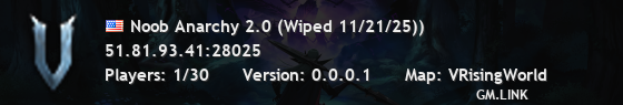 Noob Anarchy 2.0 (Wiped 11/21/25))