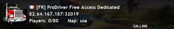 [FR] ProDriver Free Access Dedicated