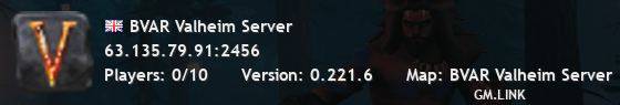 BVAR Valheim Server