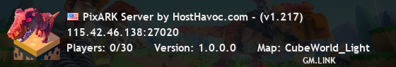 PixARK Server by HostHavoc.com - (v1.217)