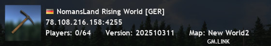 NomansLand Rising World [GER]