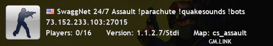 SwaggNet 24/7 Assault !parachute !quakesounds !bots