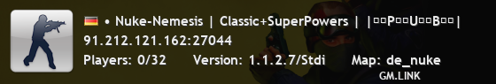 • Nuke-Nemesis | Classic+SuperPowers | |͇̿P͇̿U͇̿B͇̿|