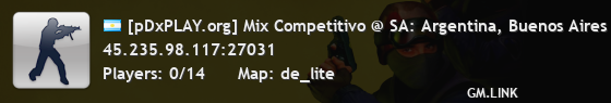 [pDxPLAY.org] Mix Competitivo @ SA: Argentina, Buenos Aires
