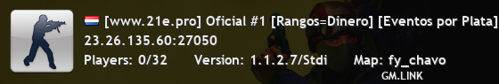 [www.21e.pro] Oficial #1 [Rangos=Dinero] [Eventos por Plata]