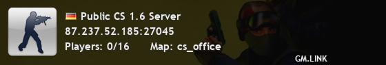 Public CS 1.6 Server