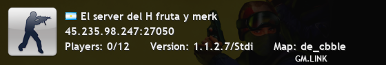 El server del H fruta y merk
