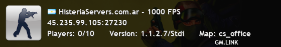 HisteriaServers.com.ar - 1000 FPS