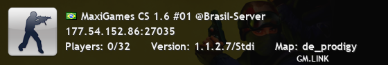 MaxiGames CS 1.6 #01 @Brasil-Server