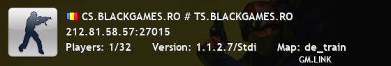 CS.BLACKGAMES.RO # TS.BLACKGAMES.RO
