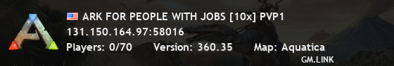 ARK FOR PEOPLE WITH JOBS [10x] PVP1