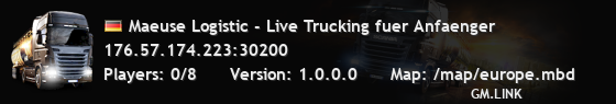 Maeuse Logistic - Live Trucking fuer Anfaenger