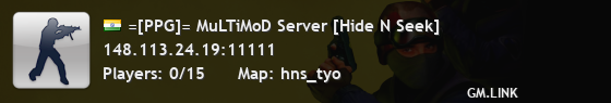 =[PPG]= MuLTiMoD Server [Hide N Seek]