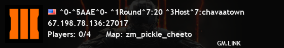 ^0-^5AAE^0- ^1Round^7:20 ^3Host^7:chavaatown