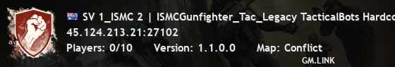 SV 1_ISMC 2 | ISMCGunfighter_Tac_Legacy TacticalBots Hardcore