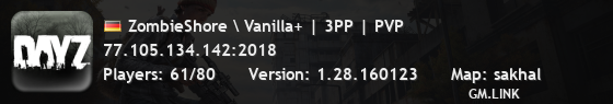 ZombieShore \ Vanilla+ | 3PP | PVP
