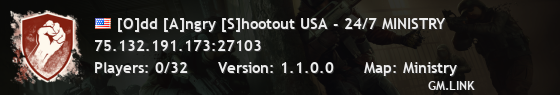 [O]dd [A]ngry [S]hootout USA - 24/7 MINISTRY