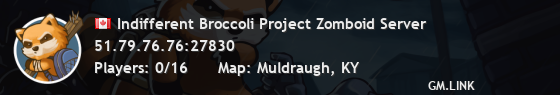 Indifferent Broccoli Project Zomboid Server