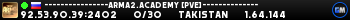 ----------------ARMA2.ACADEMY [PVE]--------------