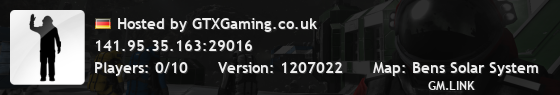 Hosted by GTXGaming.co.uk