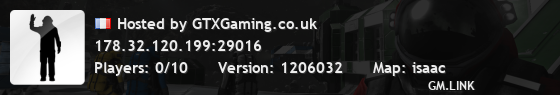Hosted by GTXGaming.co.uk
