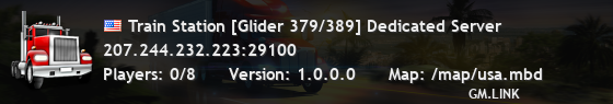 Train Station [Glider 379/389] Dedicated Server