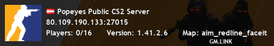 Popeyes Public CS2 Server