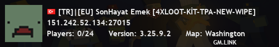 [TR]|[EU] SonHayat Emek [4XLOOT-KİT-TPA-NEW-WIPE]