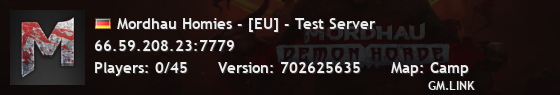 Mordhau Homies - [EU] - Test Server
