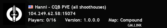 Hanni - CQB PVE (all shoothouses)
