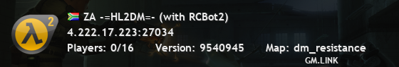 ZA -=HL2DM=- (with RCBot2)