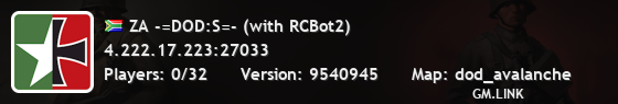 ZA -=DOD:S=- (with RCBot2)