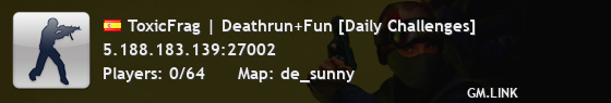 ToxicFrag | Deathrun+Fun [Daily Challenges]
