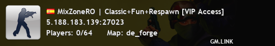 MixZoneRO | Classic+Fun+Respawn [VIP Access]