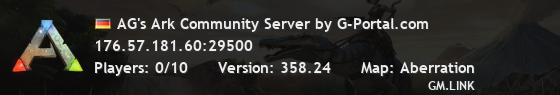 AG's Ark Community Server by G-Portal.com
