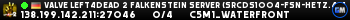 Valve Left4Dead 2 Falkenstein Server (srcds1004-fsn-hetz.421.32
