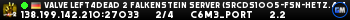 Valve Left4Dead 2 Falkenstein Server (srcds1005-fsn-hetz.421.19