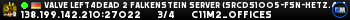 Valve Left4Dead 2 Falkenstein Server (srcds1005-fsn-hetz.421.8)
