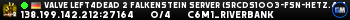 Valve Left4Dead 2 Falkenstein Server (srcds1003-fsn-hetz.421.15