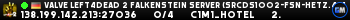 Valve Left4Dead 2 Falkenstein Server (srcds1002-fsn-hetz.421.22