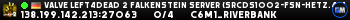 Valve Left4Dead 2 Falkenstein Server (srcds1002-fsn-hetz.421.49