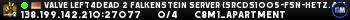 Valve Left4Dead 2 Falkenstein Server (srcds1005-fsn-hetz.421.63