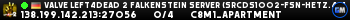 Valve Left4Dead 2 Falkenstein Server (srcds1002-fsn-hetz.421.42