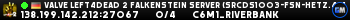 Valve Left4Dead 2 Falkenstein Server (srcds1003-fsn-hetz.421.53
